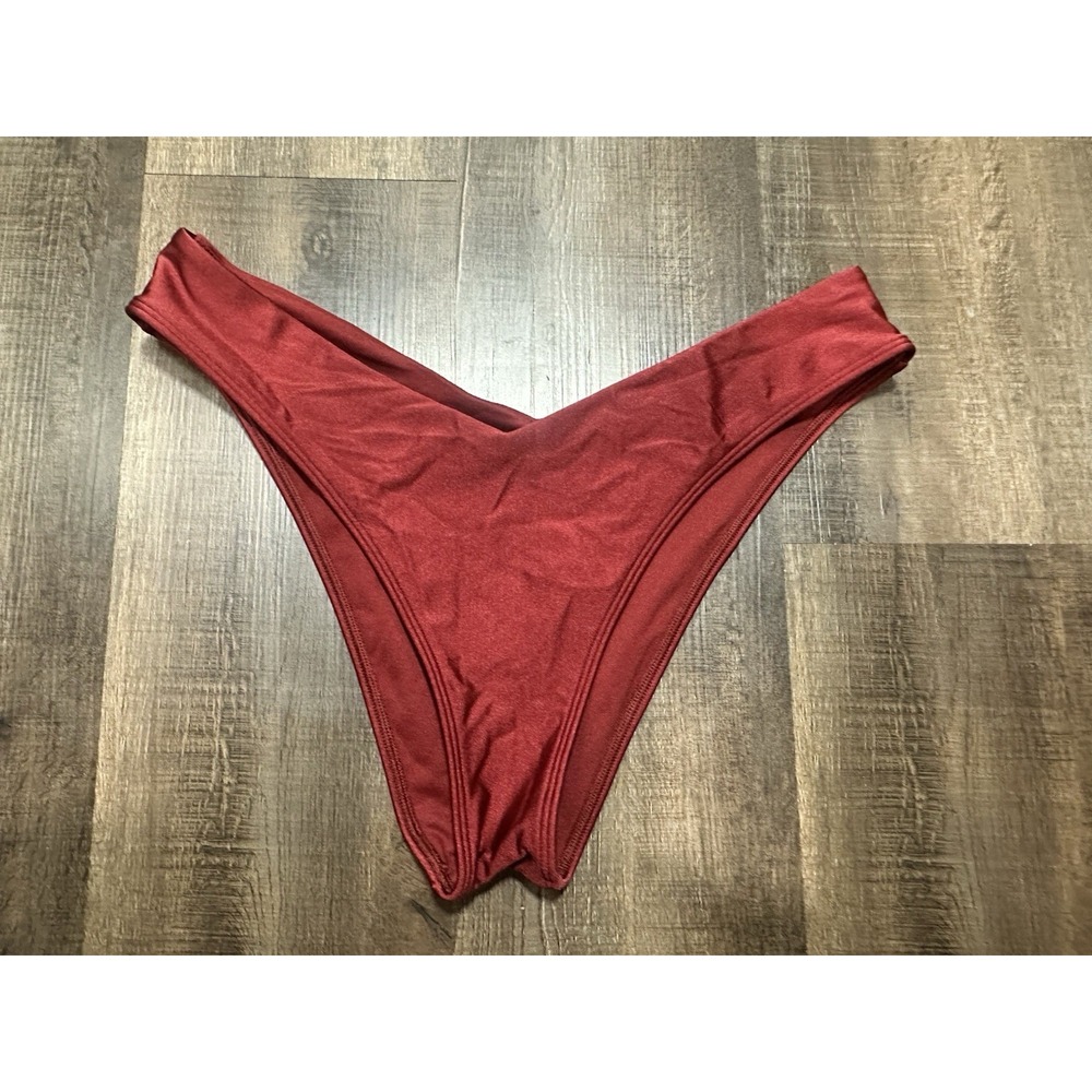 Abercrombie &‎ Fitch Maroon Swim Bottoms Large